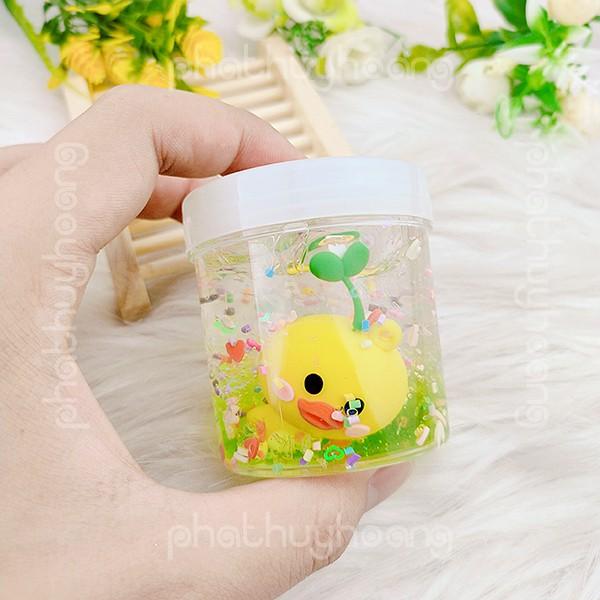 Hủ slime trụ hoạt hình dễ thương