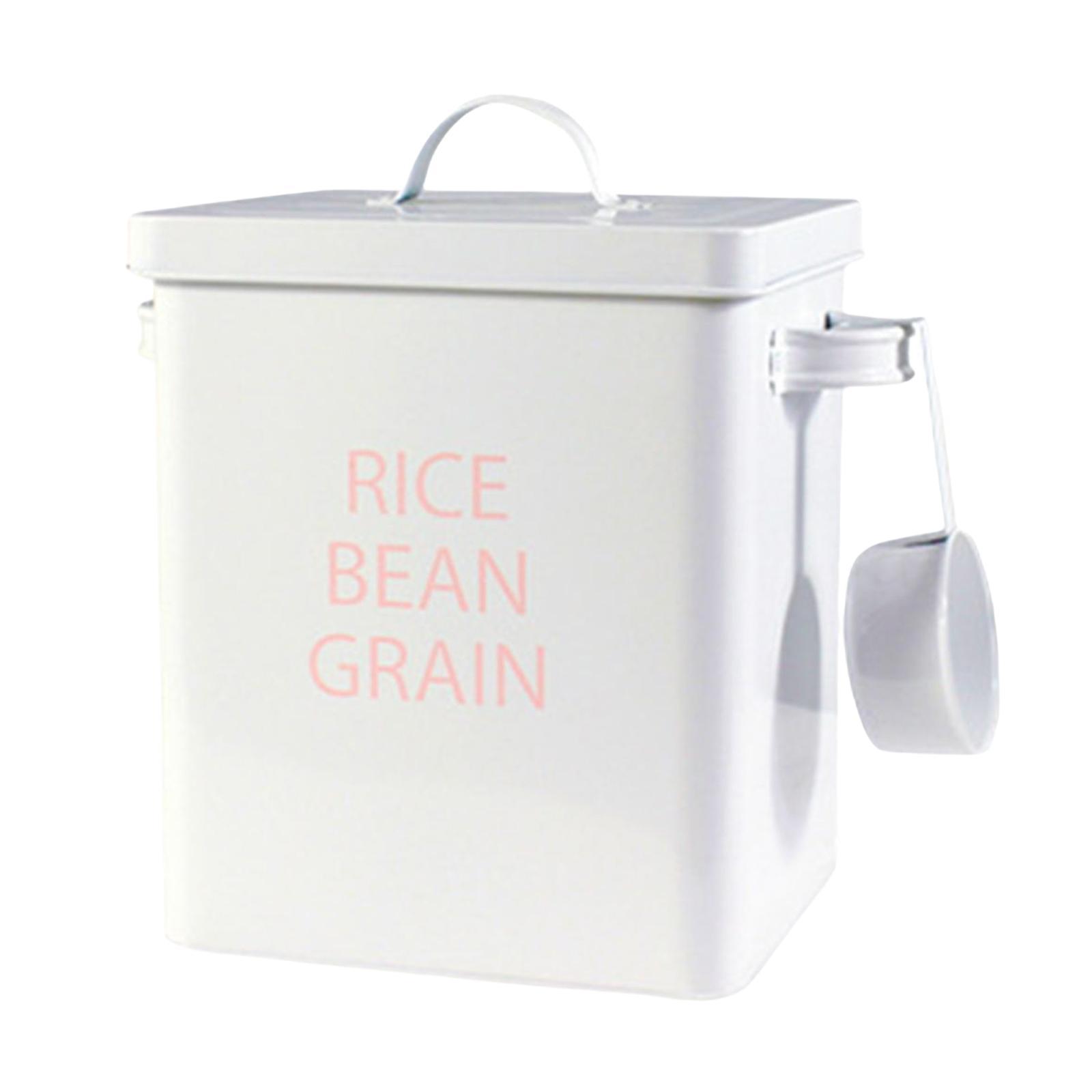 Food Storage Bucket Multifunction Laundry Powder Container for Cat Food Dog Food Canister