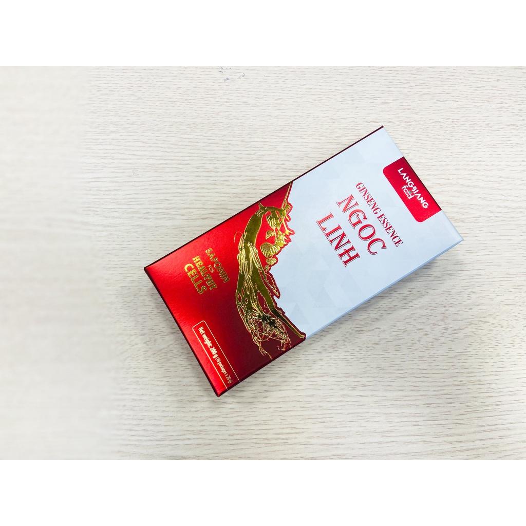 Hộp nước cốt Sâm dây Ngọc Linh Langbiang Food, 20ml x 10 gói, hộp