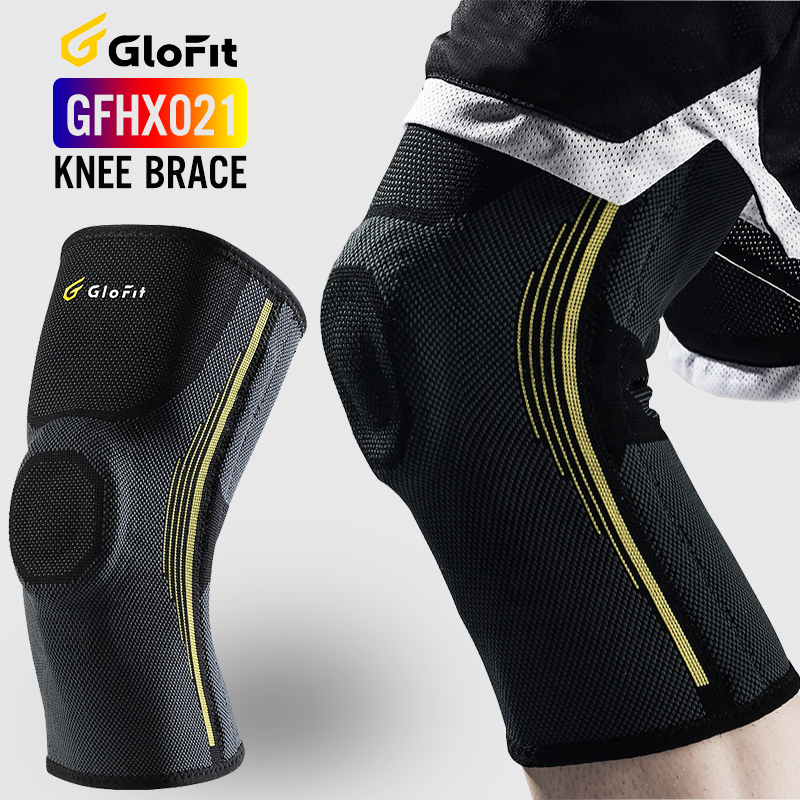 Băng Khớp Gối Glofit GFHX021, Băng Khớp Gối Cho Thể Thao, Băng Khớp Gối Cho Chấn Thương, Băng Khớp Gối Cho Đau Nhức Thoái Hóa Khớp Gối - Sản Phẩm Cao Cấp Chính Hãng (1 Chiếc)