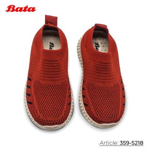 Giày sneaker trẻ em Thương hiệu Bata màu đỏ 359-5218