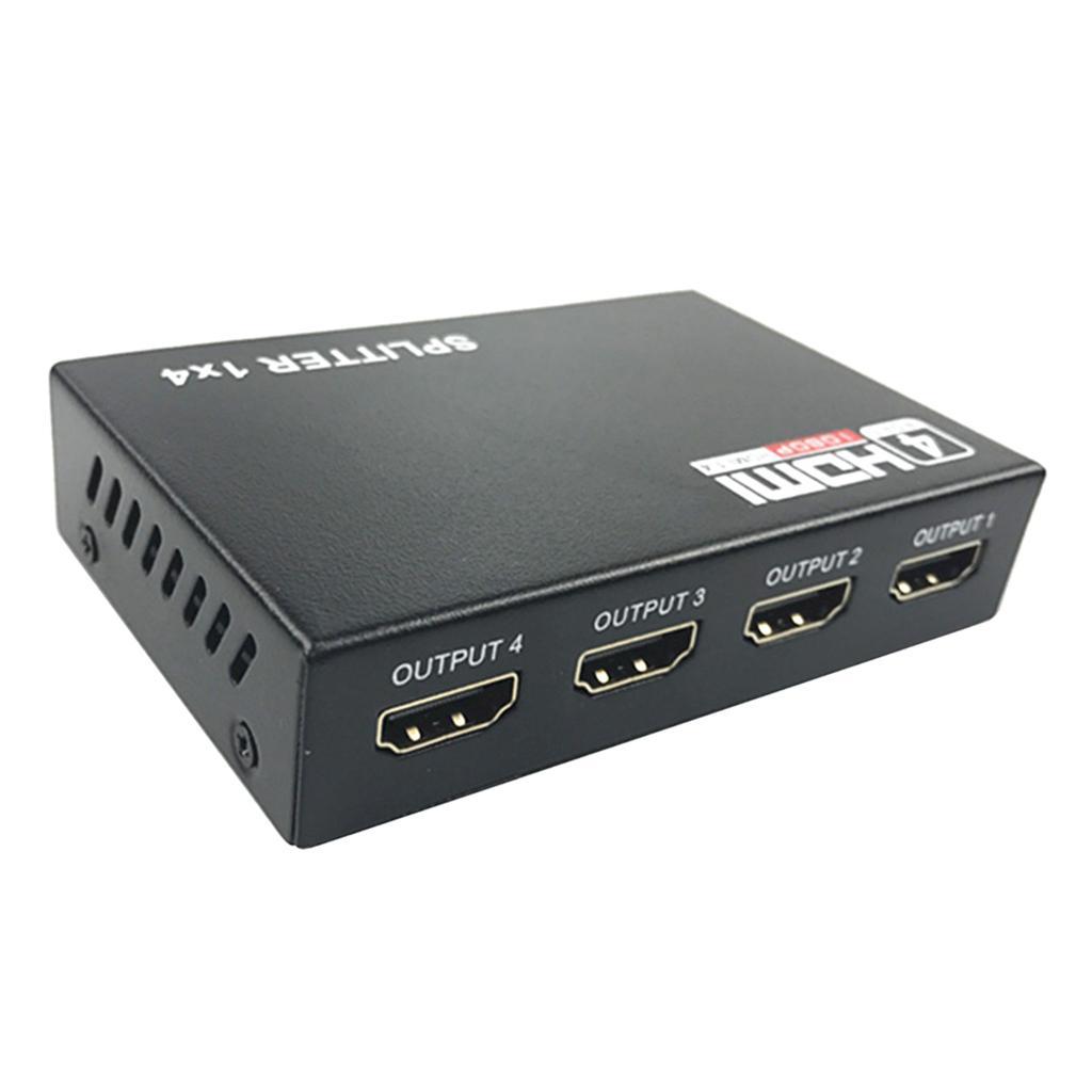 HDMI Switcher 1 input 4 output HD Support 4K HDMI Splitter Adapter EU for TV