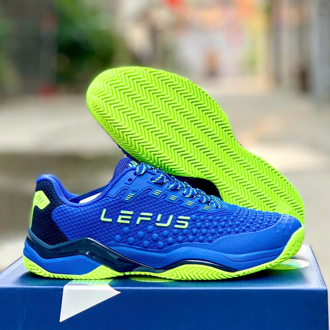Giày lefus L036 chuyên dụng chơi cầu lông, bóng bàn, pickleball siêu bền size 36-44