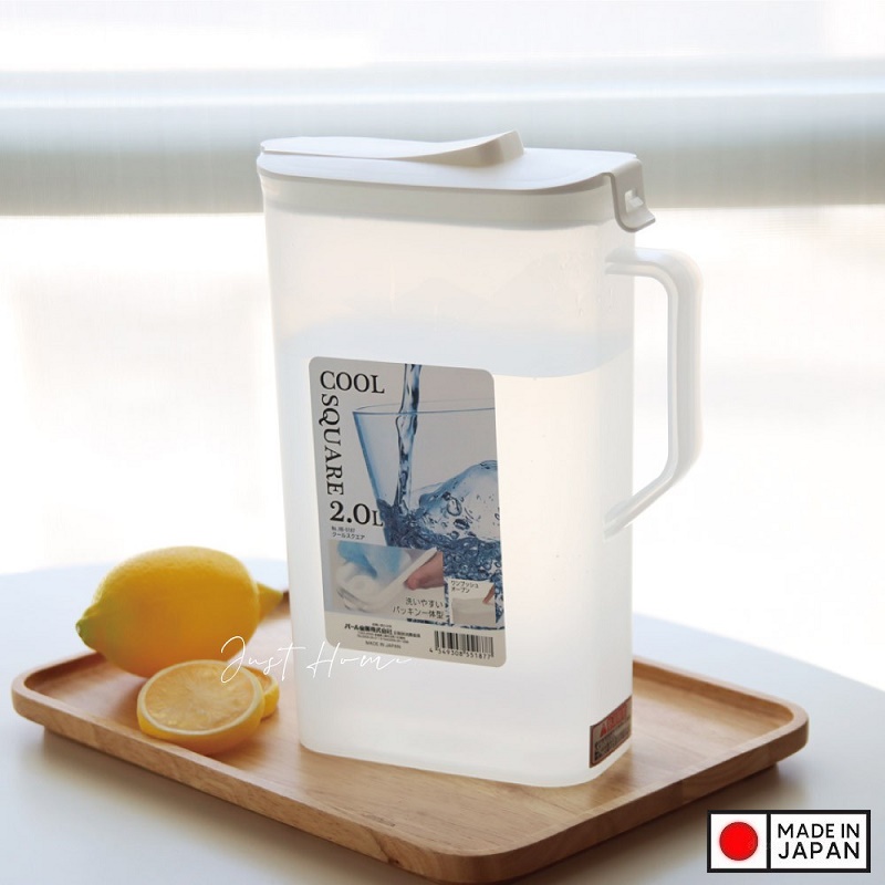 Bình nước Cool Square 2 lít - Hàng nội địa Nhật Bản nhập khẩu chính hãng