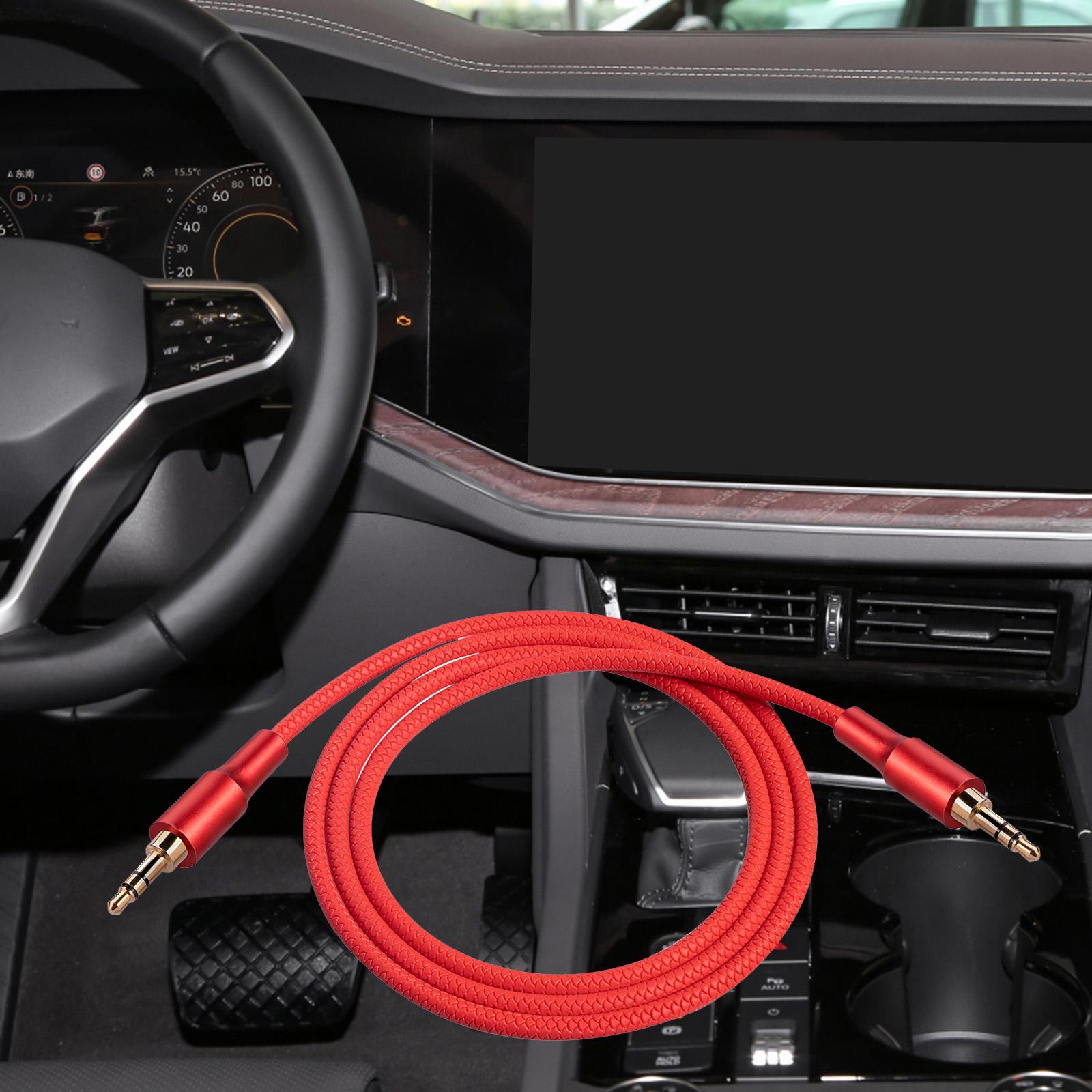 AUX Cable 3.5mm HiFi Male Speaker Line Auxiliary Cable for Computer Stereo Audio Cable