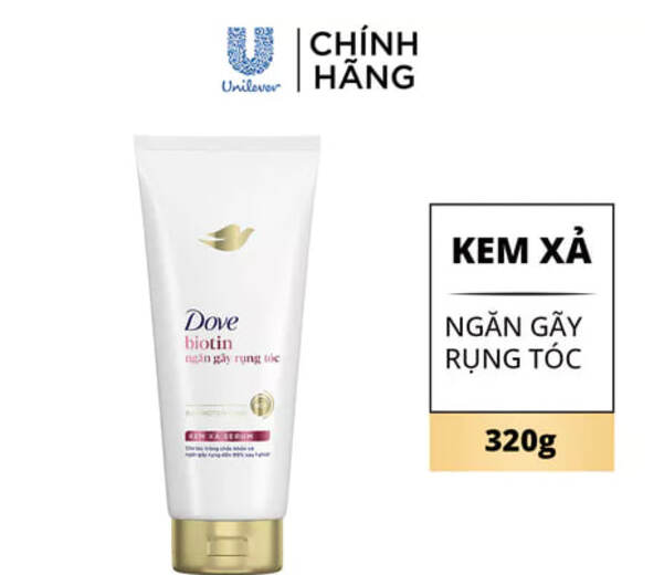 Kem xả Dove Ngăn gãy rụng tóc 320gr