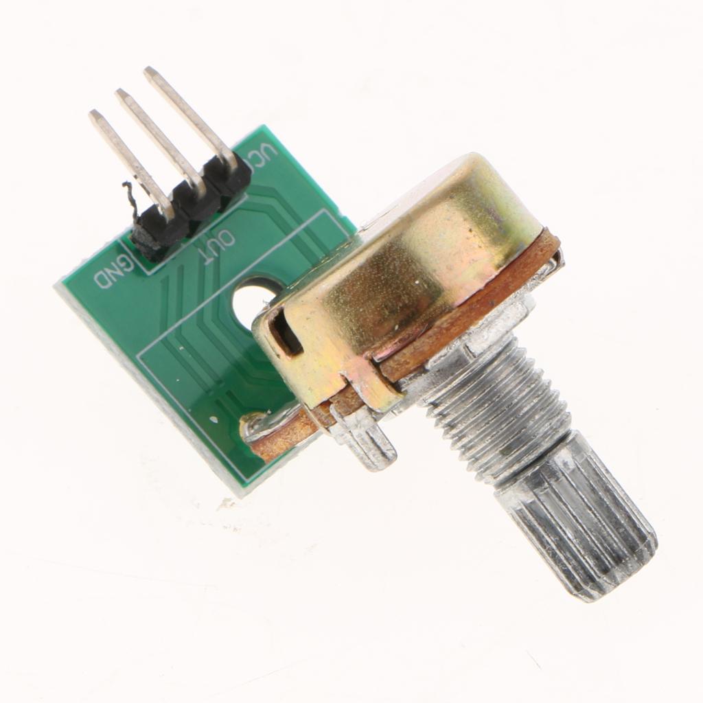 Phép Màu Sáng 10K Keyes Chiết Áp Mô Đun Điều Khiển 6 Mm Arduino Raspberry Pi Từ Thông
