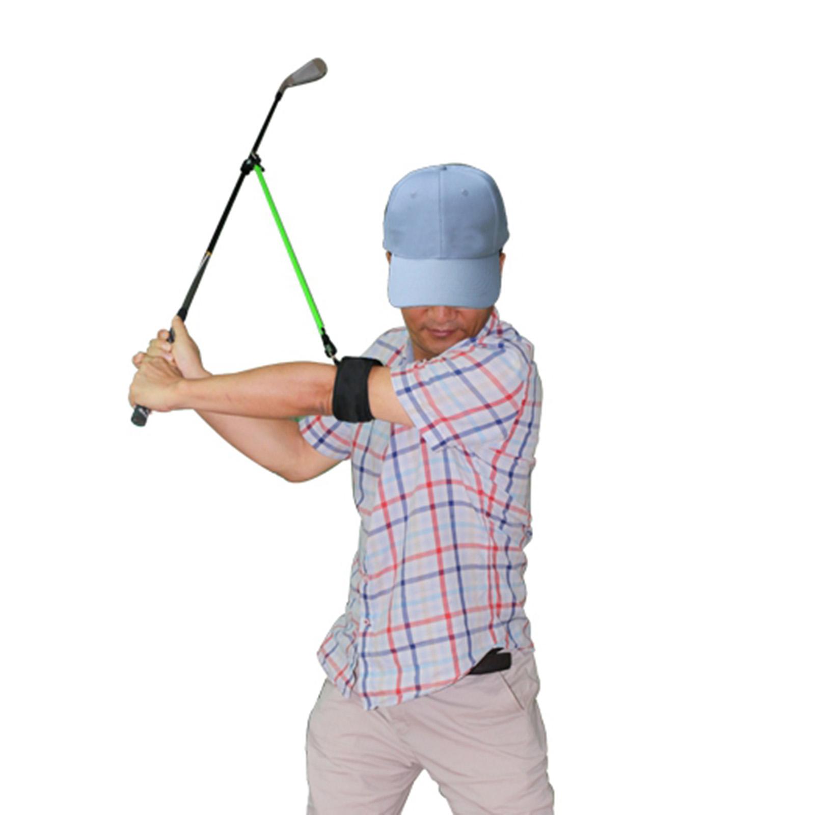 Golf Swing Training Aids, Golf Swing Correcting Tool Swing Training Aid Arm Band, Golf Posture Motion Correction Trainer for to Forming Muscle Memory