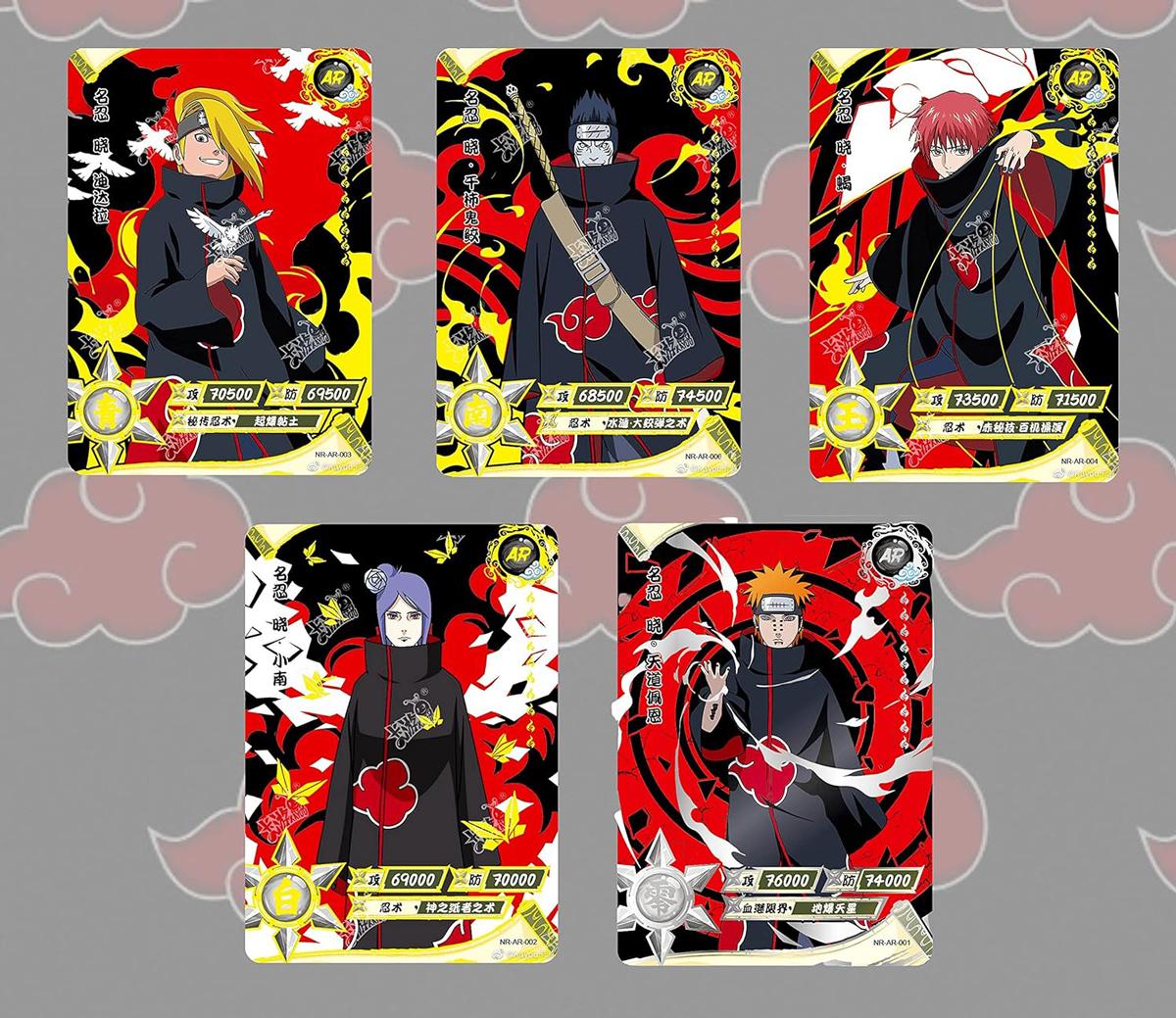 Thẻ Sưu Tập Nhân Vật Naruto - Kayou CN02 (5 Cards Ngẫu Nhiên/Túi)