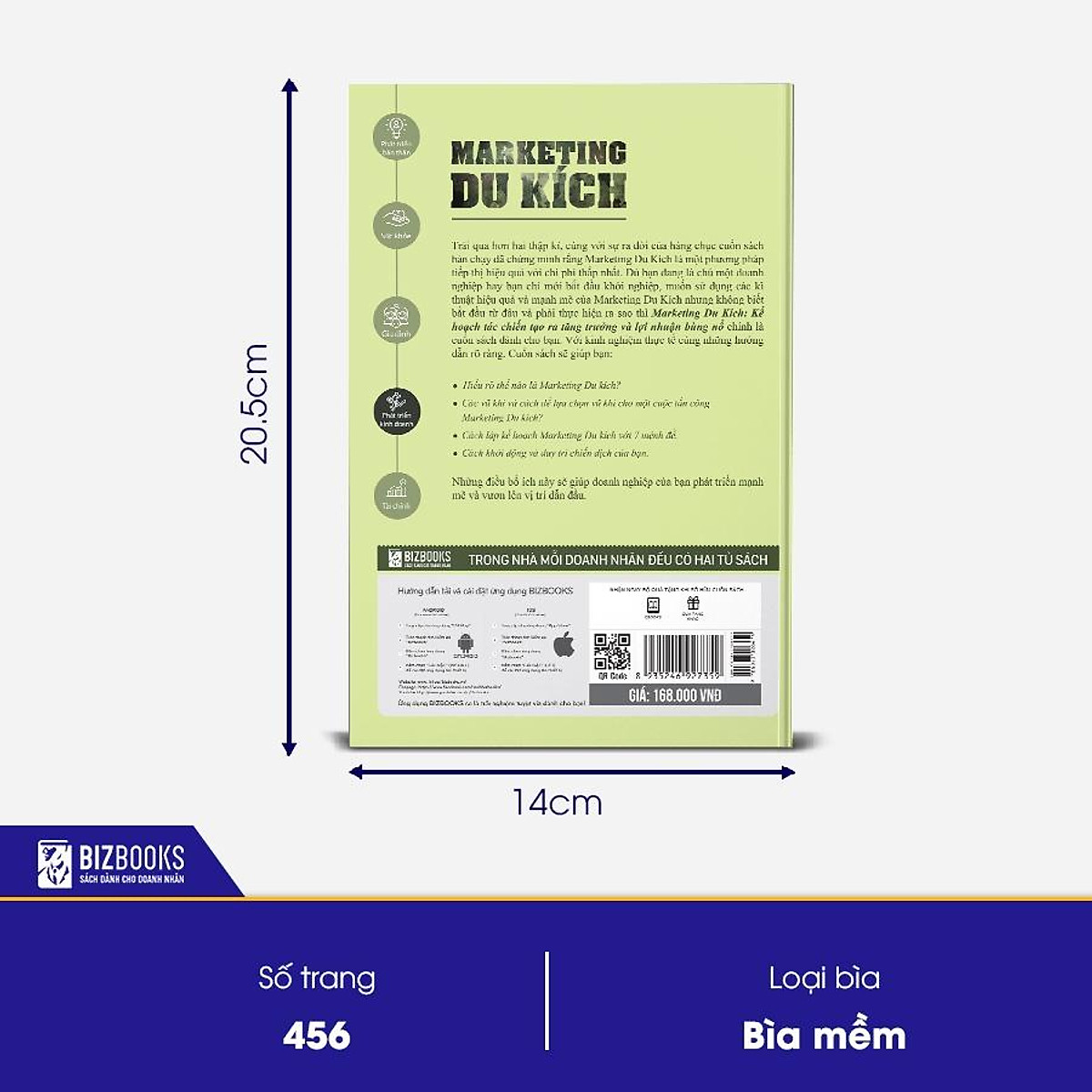 BIZBOOKS - Sách Marketing Du Kích: Kế Hoạch Tác Chiến Tạo Ra Tăng Trưởng Và Lợi Nhuận Bùng Nổ - MinhAnBooks