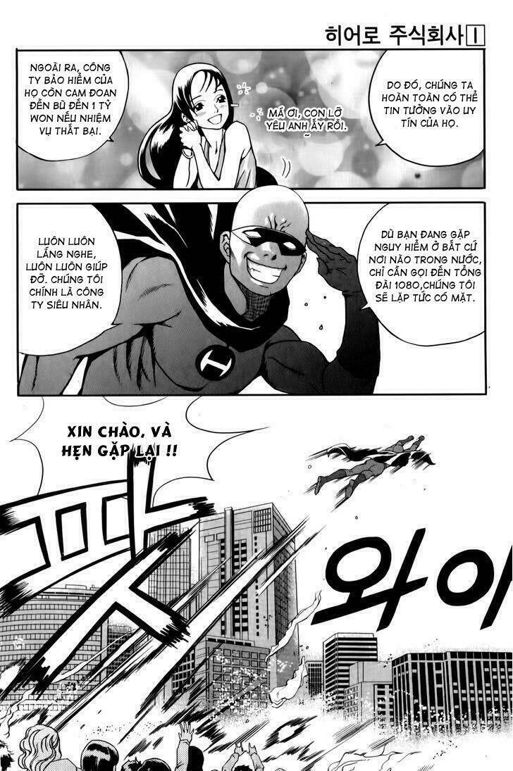 công ty siêu nhân chapter 1 11