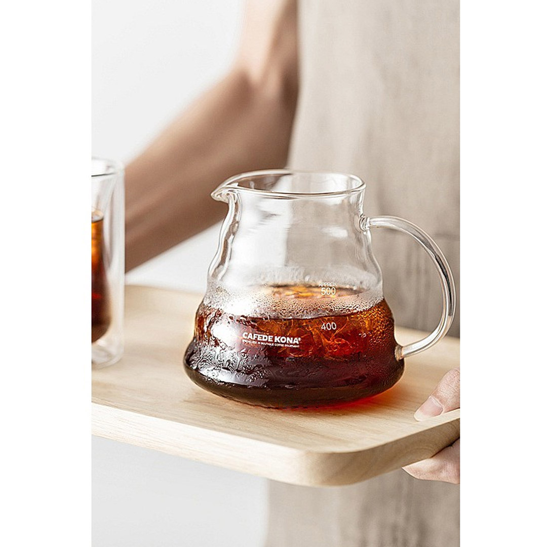 Bình thuỷ tinh đựng cà phê 300ml & 600ml
