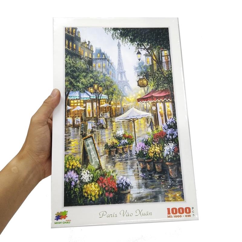 Bộ Tranh Xếp Hình 1000-038 - Paris Vào Xuân