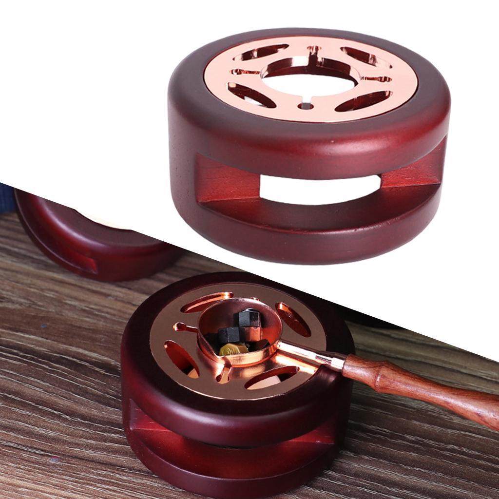 Wax Seal Kit, Sealing Stamp Decorative Easy Clean Ritual Stove Pot for Wax Stamp