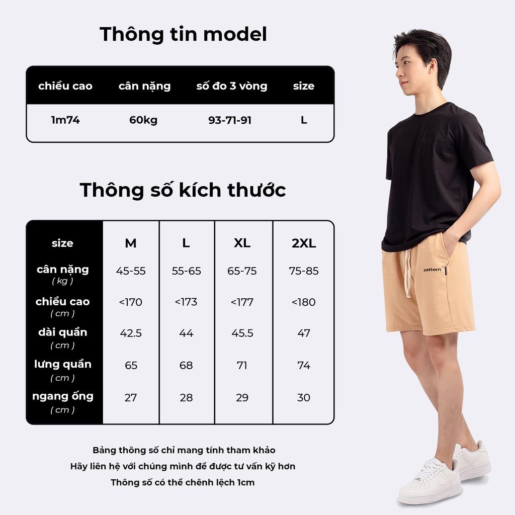 Quần short nỉ nam 4 màu trơn