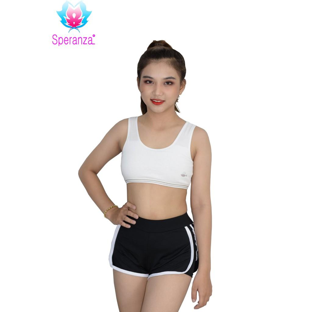 Áo Lá Nữ Sinh Cotton Speranza xinh xắn, Lớp Lót Dày Dặn Thấm Hút, Thoáng Mát Dành Cho Bé Gái Dưới 52kg SPAL039 SPAL037