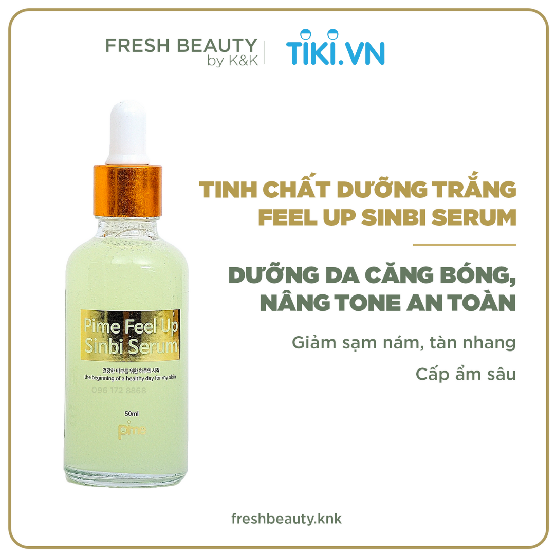 Set hỗ trợ mờ nám, tàn nhang Pime chứa tinh chất tự nhiên tái tạo, dưỡng trắng căng bóng