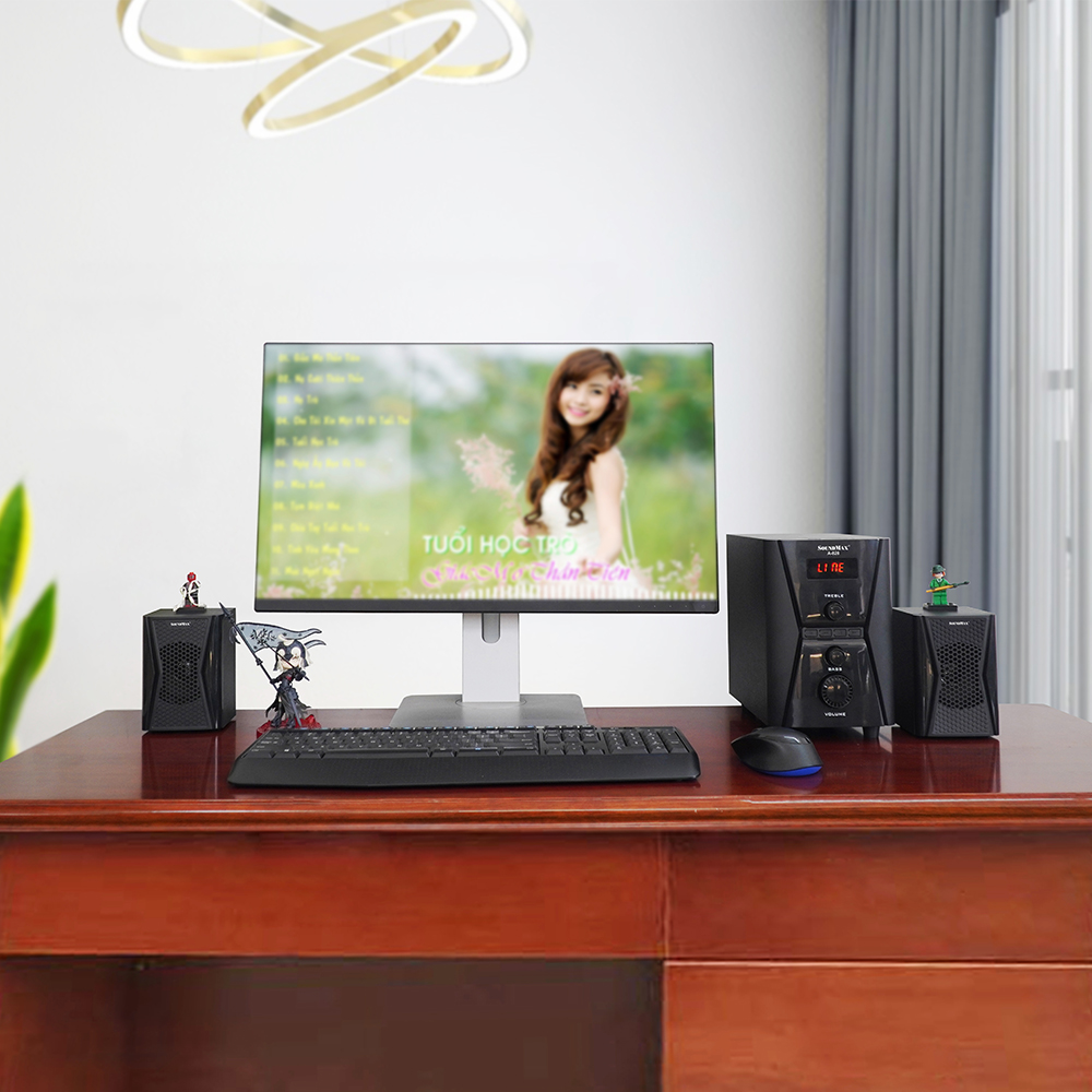 [Hàng Chính Hãng] Loa SoundMax A-828 có bluetooh thiết kế nhỏ gọn  | Loa máy tính SoundMax A828 - Loa Nghe Nhạc Bluetooth