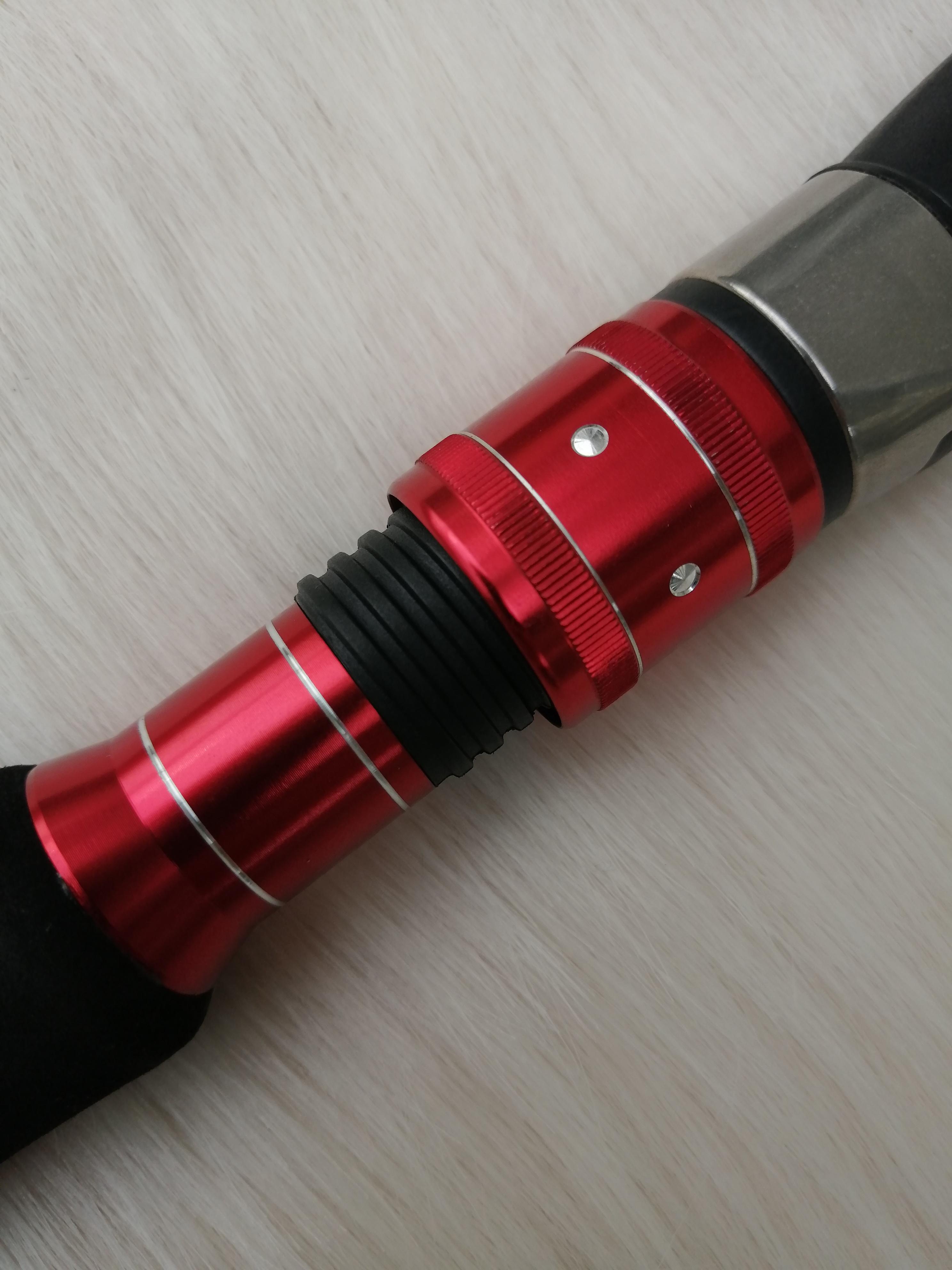 Cần Câu Lure Cao Cấp Máy Đứng ,Ngang Màu: Đỏ- Xanh Lính 2M1/ 2M4/ 2M7