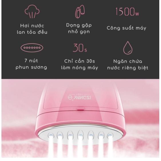 Bàn Là Hơi Nước Cầm Tay - Bàn Ủi Cầm Tay Tiện Lợi, Thiết Kế Nhỏ Gọn ,hàng chính hãng