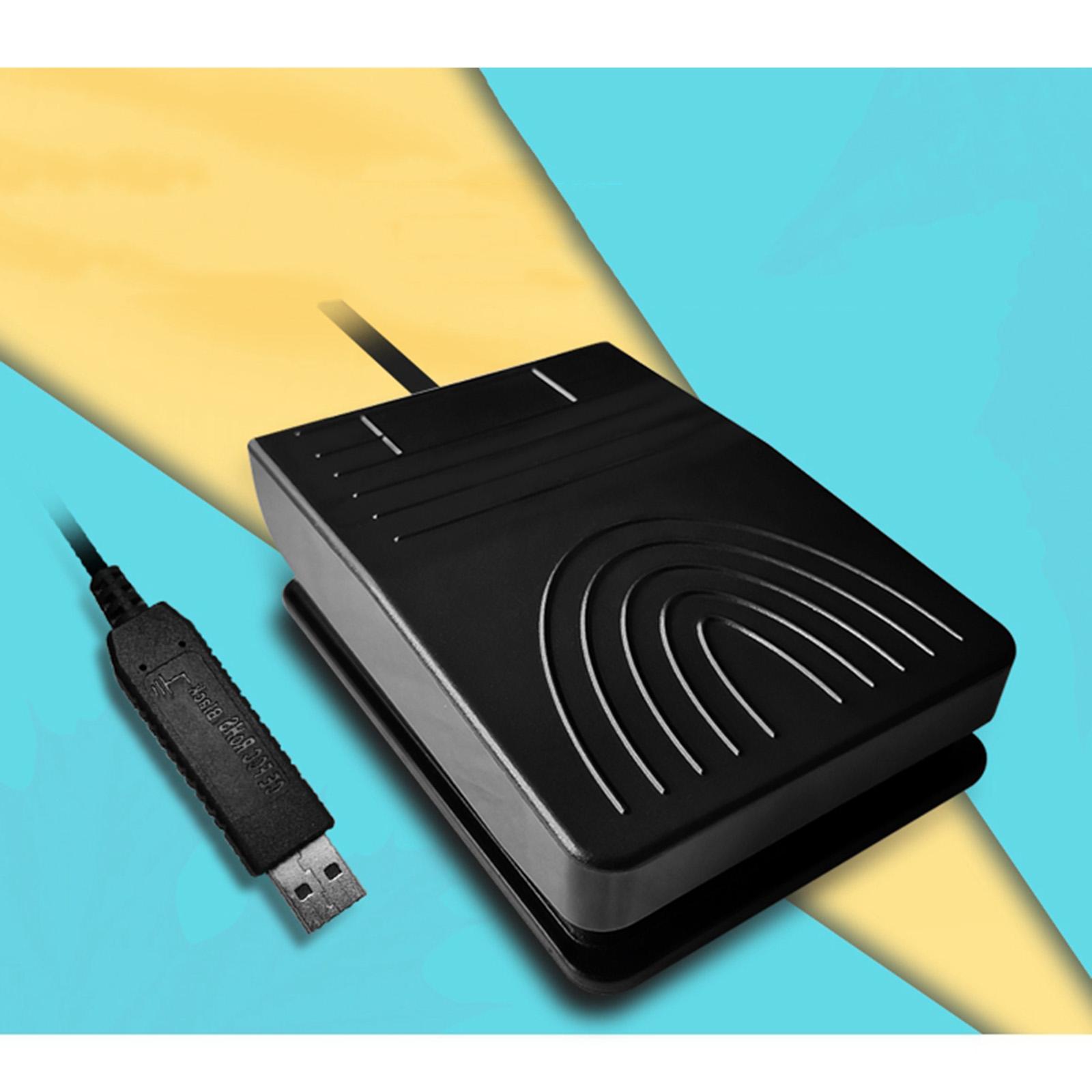 Foot Pedal Switch Computer Keyboard Mouse Action HID Optical Switch Control