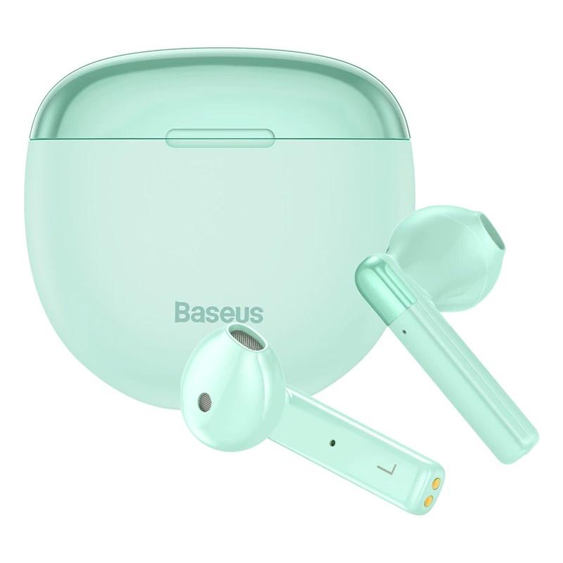 Tai nghe Bluetooth TWS Baseus W2 AirNora W5.0, Pin 4H, chống nước IPX4, ENC Call Noise reduction - Hàng Chính Hãng