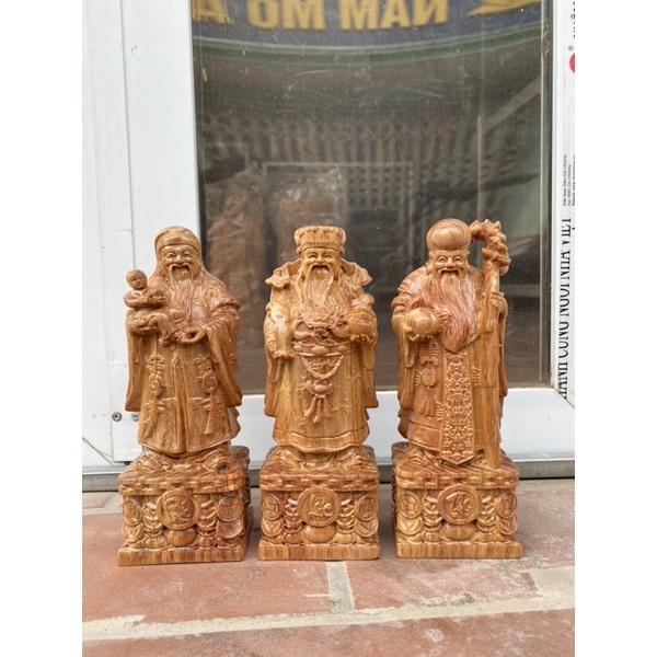 Tượng tam đa Phúc Lộc Thọ cao 20cm