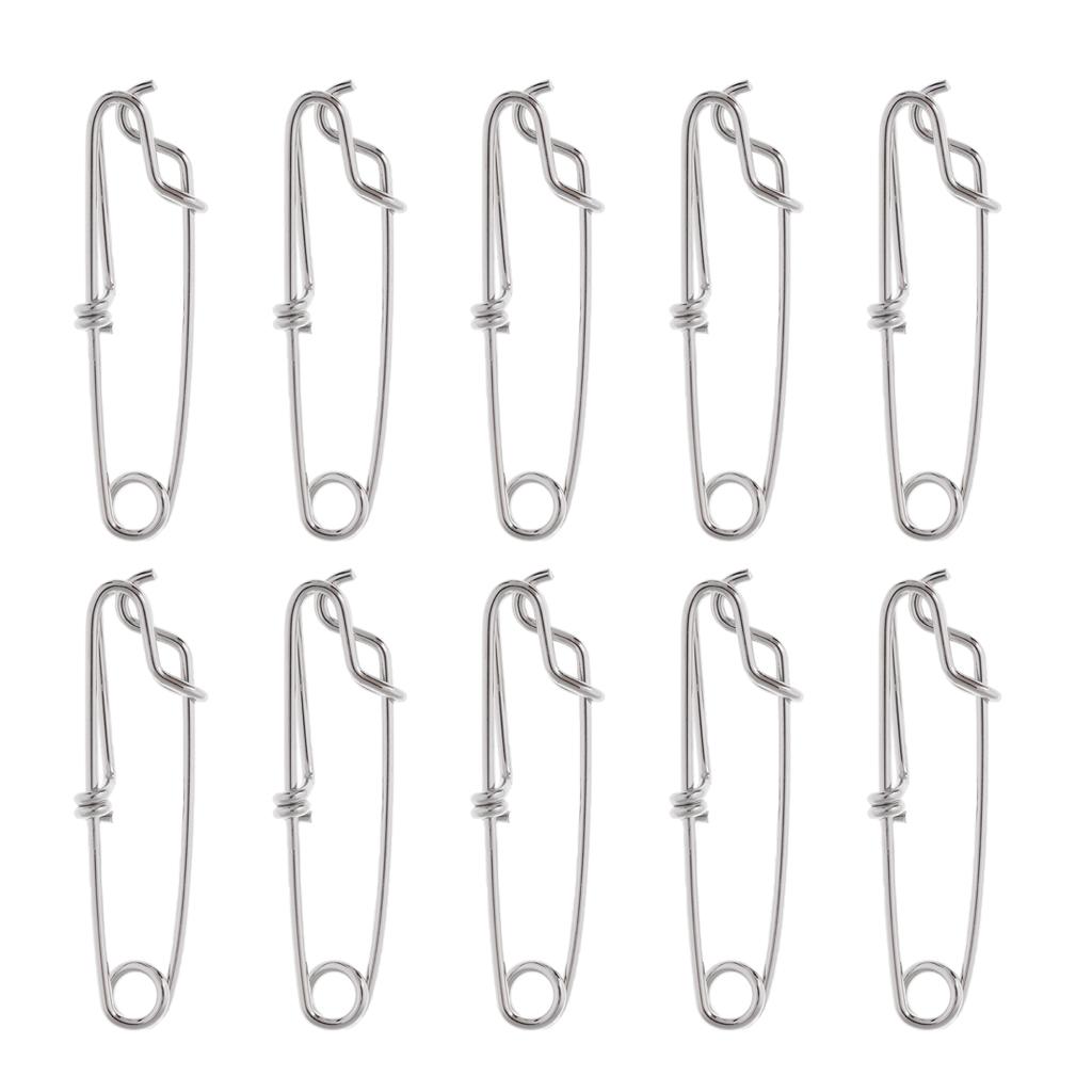 Móc Câu Cá Bằng Thép Không Gỉ - Tùy Chọn Số Lượng & Kích Thước