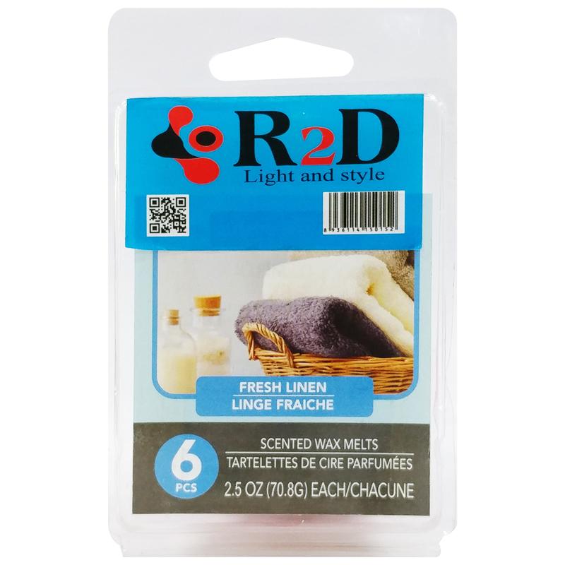 Hộp 6 Sáp Thơm Wax Melts Hương Fresh Linen R2D