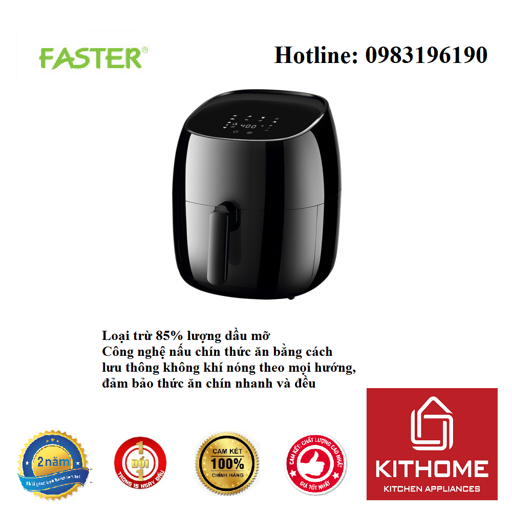 Nồi chiên không dầu Faster MGR7SBT - Hàng chính hãng