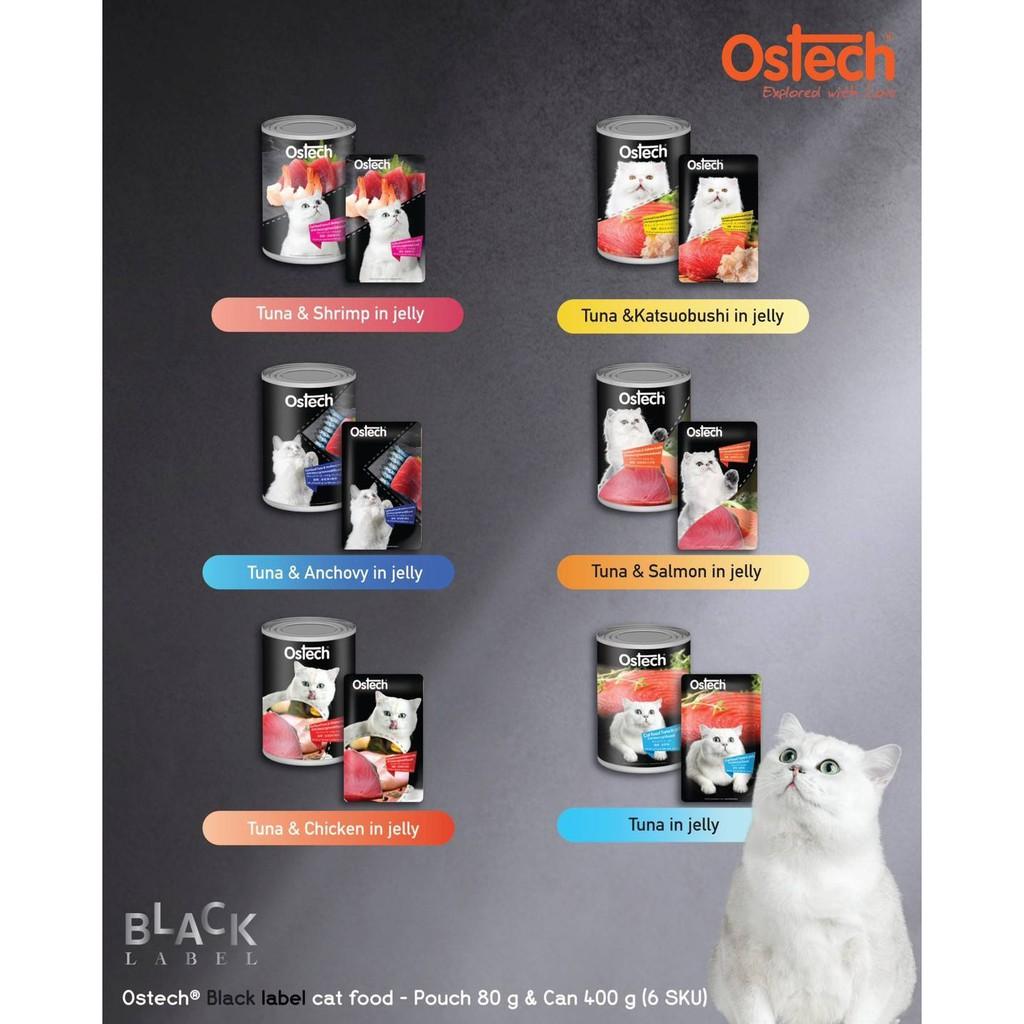 Pate cho mèo Ostech Black Label Cat Food 400g