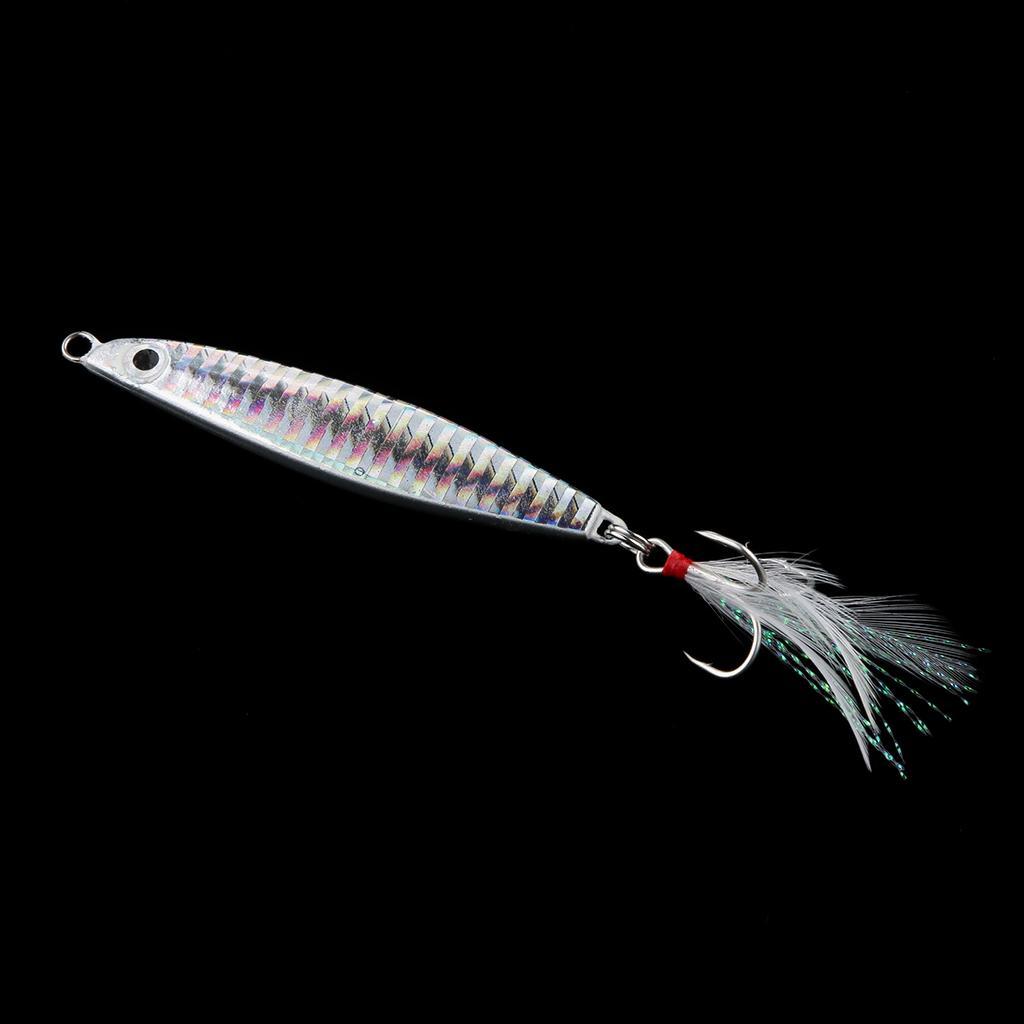 30g VIB Lure Bait Fishing Lure Swimbaits Metal Artificial Lures with Hooks