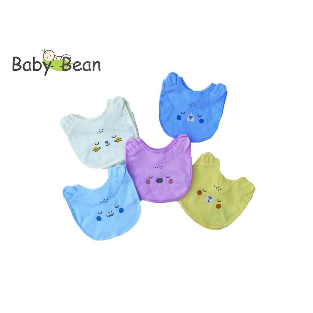 Yếm Ăn Dặm hình Gấu, Mèo cho Bé Sơ Sinh BabyBean