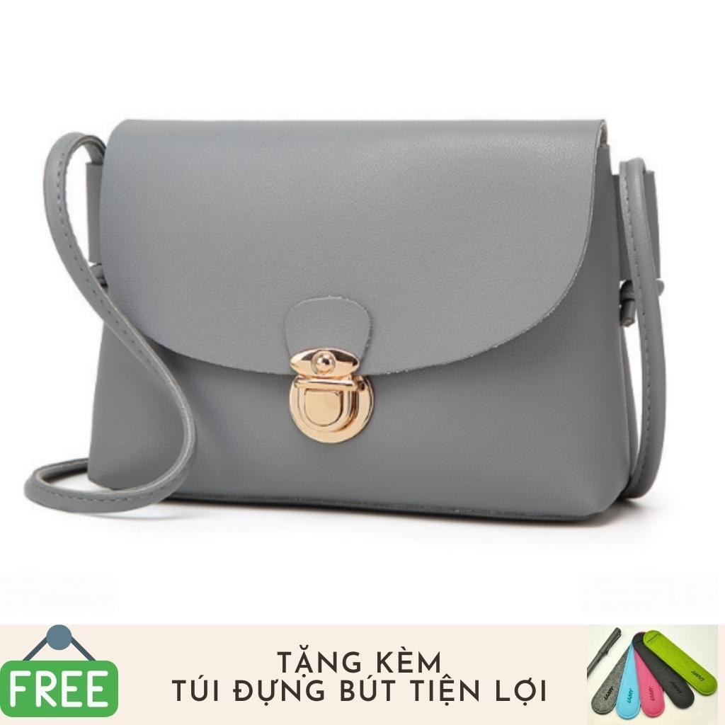 Túi nữ thời trang phong cách Hàn Quốc Đồ Da Thành Long TLG 208111 3 tặng túi đựng bút