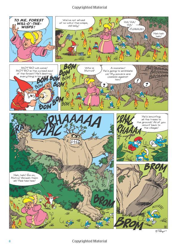 Sách ngoại văn: Smurfs Monsters