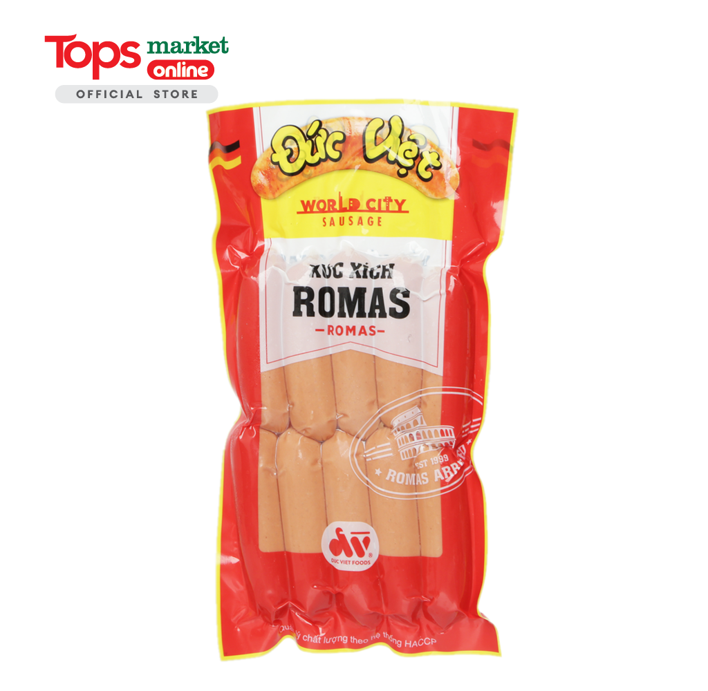 Xúc Xích Romas Đức Việt 500G