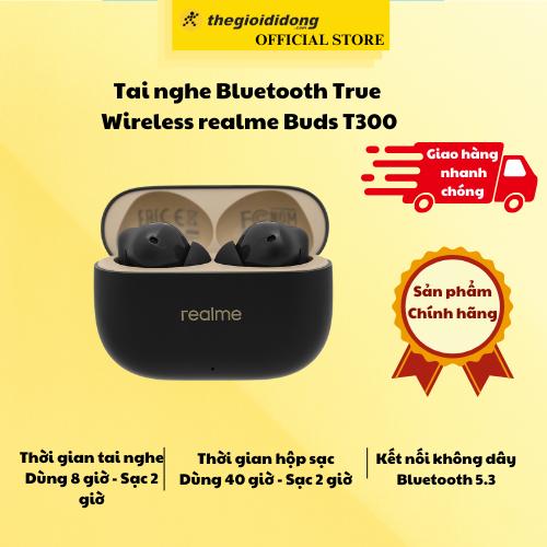 Tai nghe Bluetooth True Wireless realme Buds T300 - Hàng chính hãng