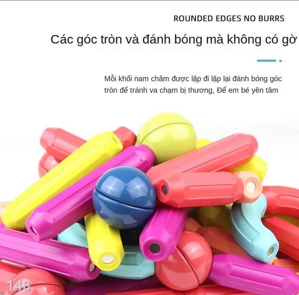 ĐỒ CHƠI XẾP HÌNH NAM CHÂM 42 CHI TIẾT