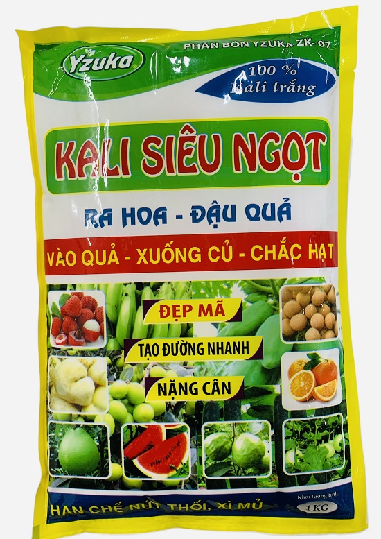 Kali Siêu Ngọt - Siêu Kali Trắng Nhập Khẩu Bỉ - Gói 1Kg