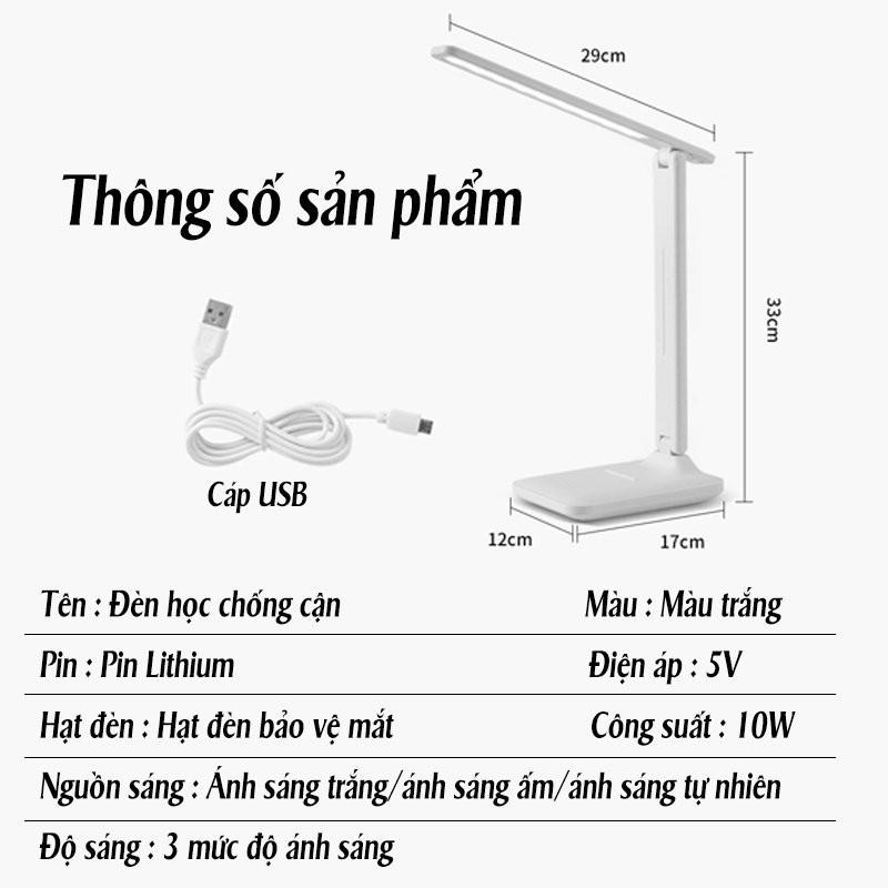 Đèn Học Chống Cận, Đèn Học Để Bàn Không Toả Nhiệt, An Toàn Cho Mắt Chống Cận Thị Hiệu Quả PAPAA.HOME