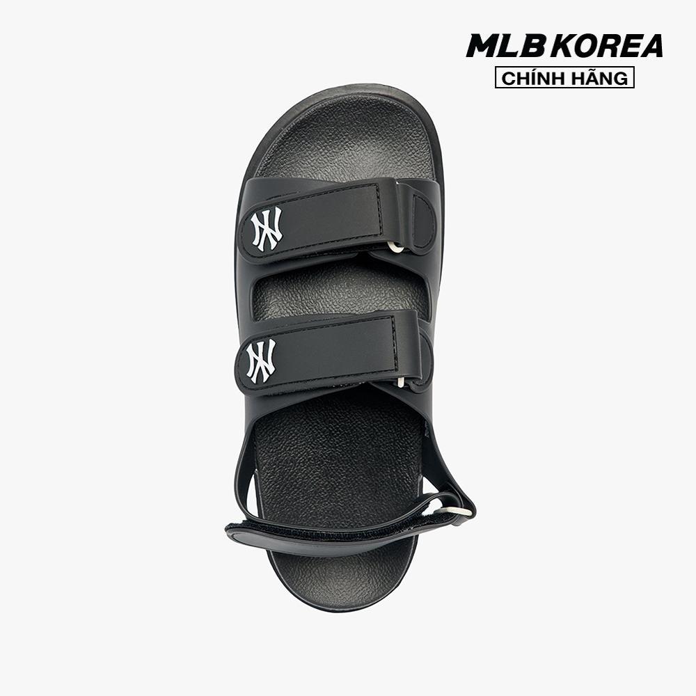 MLB - Giày sandals unisex đế thấp quai ngang Chunky 3ASDCBS33-50BKS