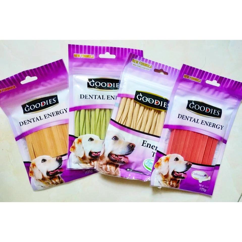 Xương gặm vệ sinh răng miệng cún Goodies 500g