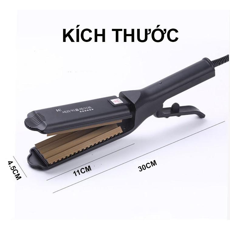 Máy Dập Xù Bản To Cao Cấp, Ép uốn tóc Chuyên Dụng Trong Các Salon DX01