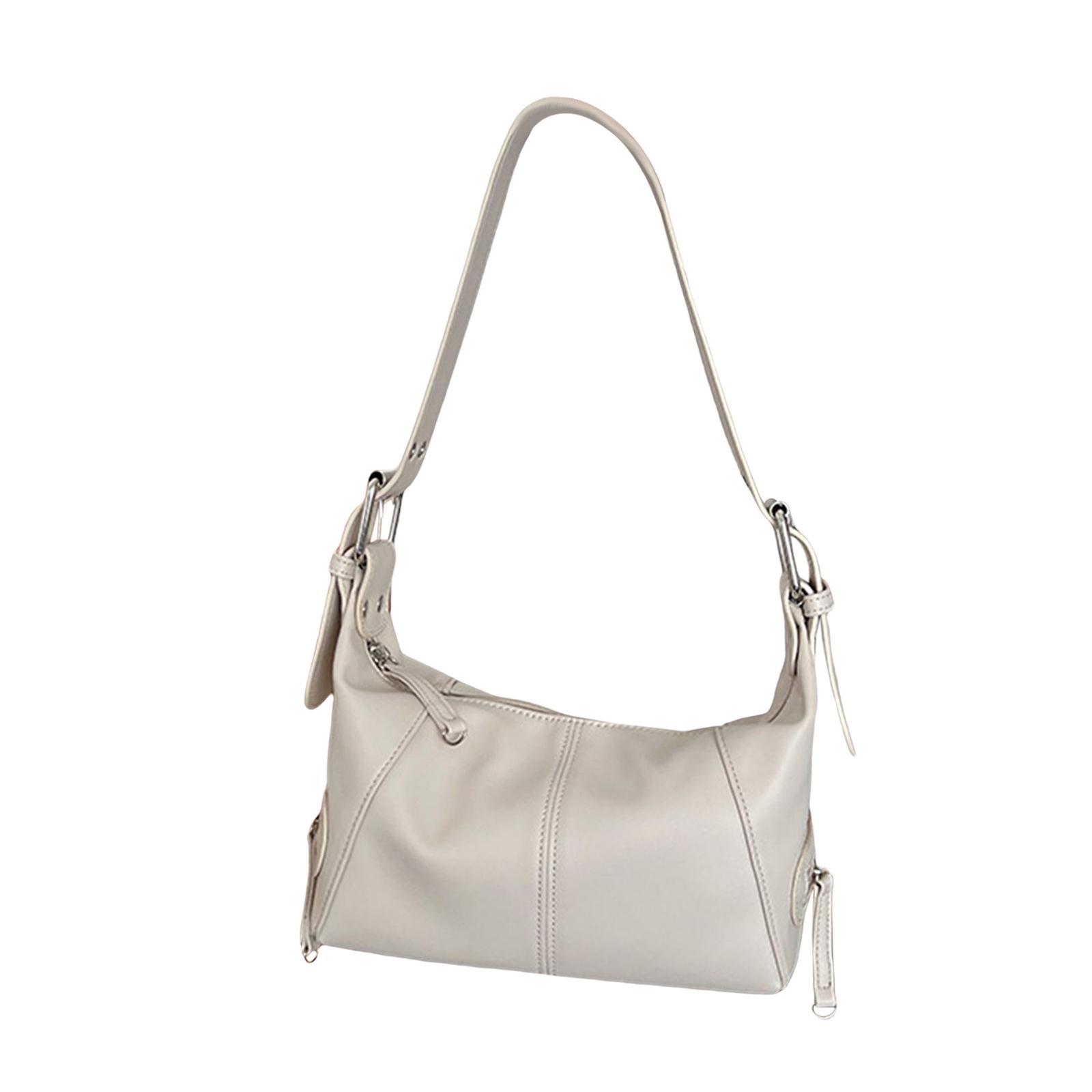 Women Girls Dumpling Bun Wallet Big Capacity Beach PU Leather Shoulder Bag