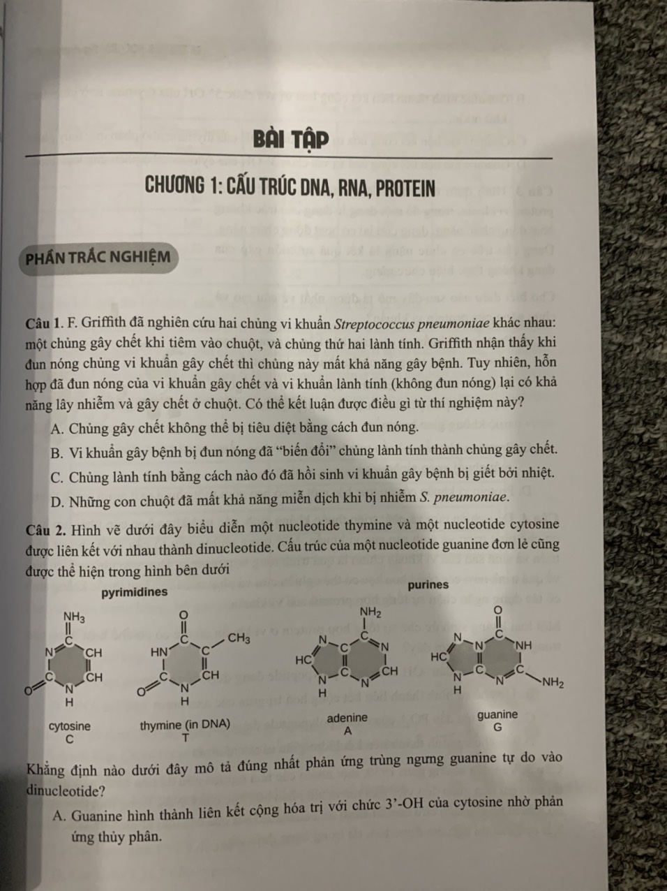 Di truyền học (Bài tập chuyên đề)