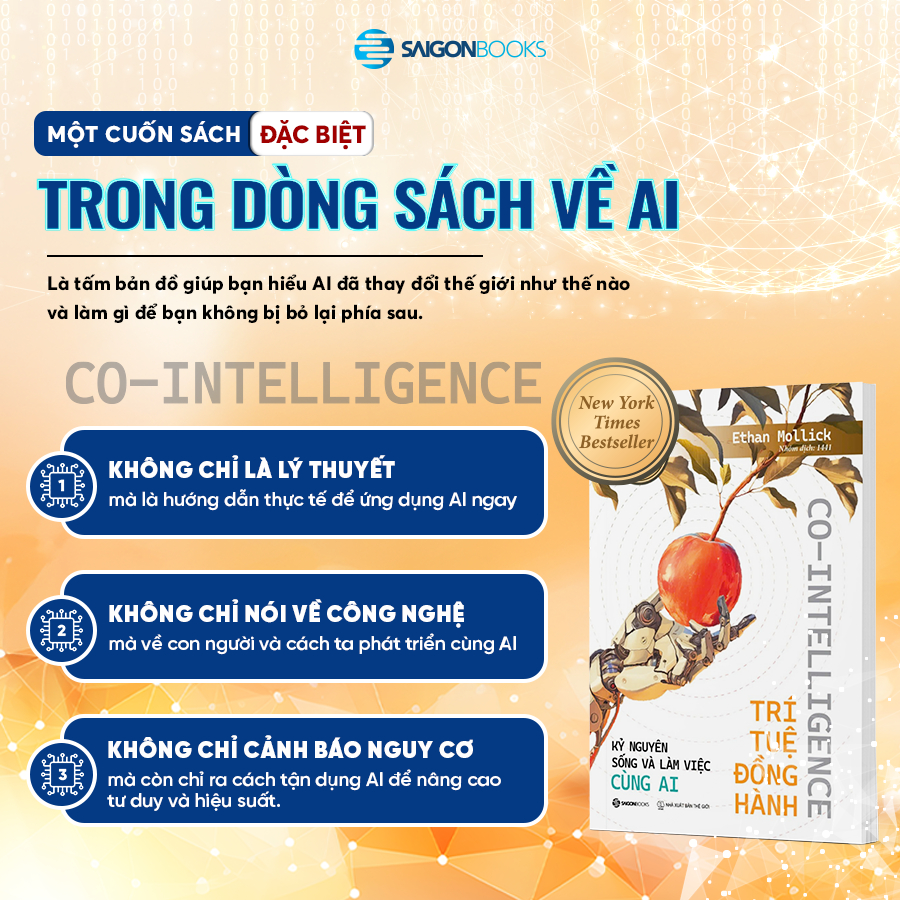Combo Sách Trí Tuệ Nhân Tạo (Trí Tuệ Đồng Hành + AI 2041)