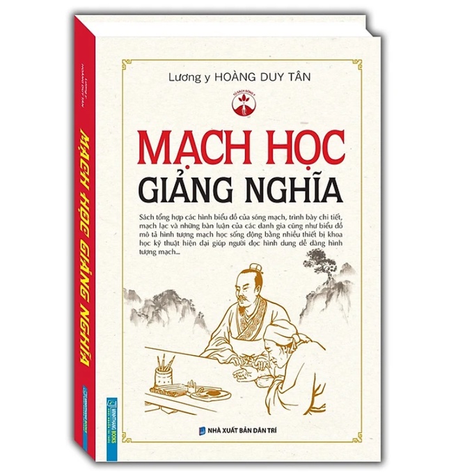 Sách - Comvo 2 cuốn Mạch học giảng nghĩa (bìa cứng) + Định Ninh Tôi Học Mạch