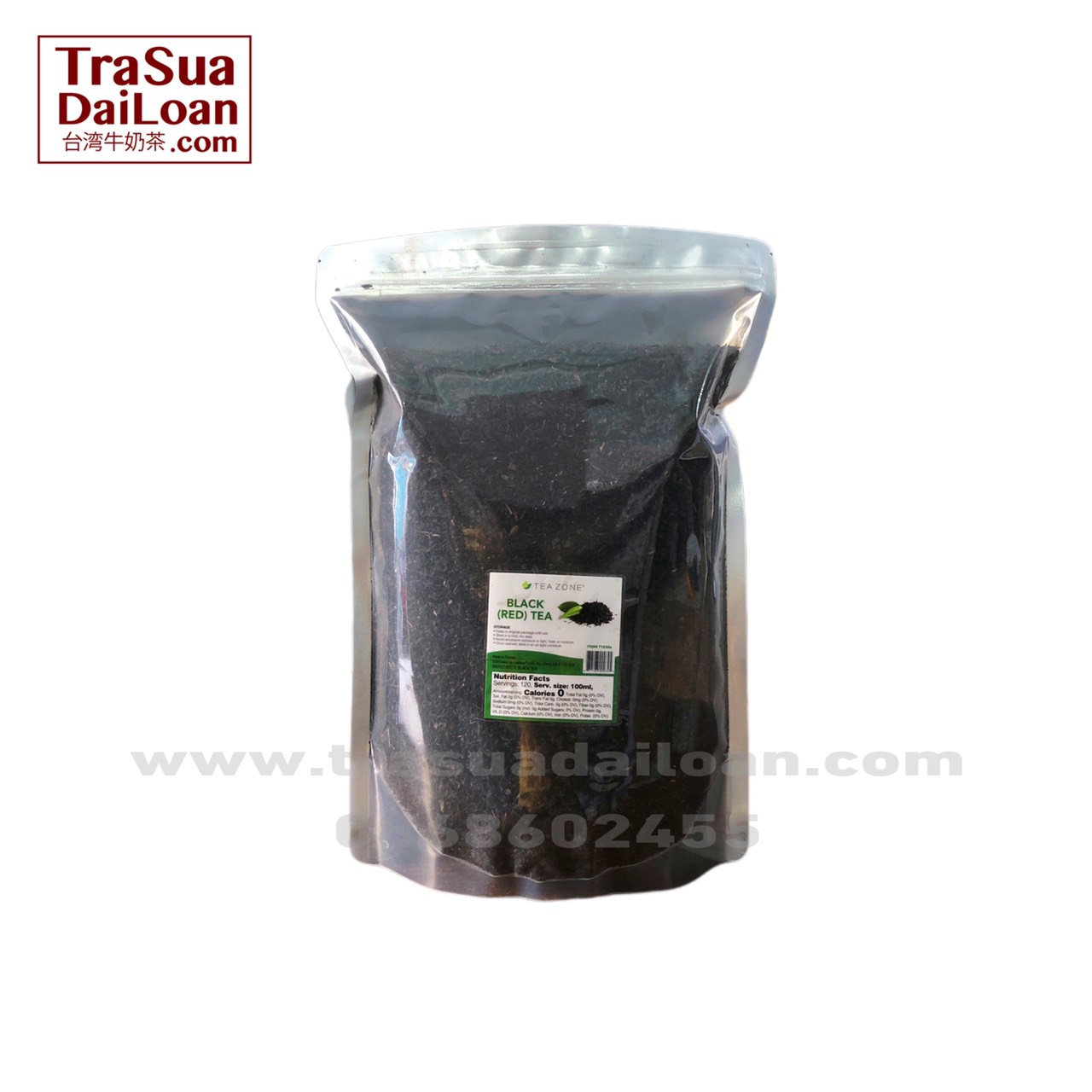 TRÀ ĐEN - BLACK TEA GÓI 1KG - TEA ZONE - ĐÀI LOAN
