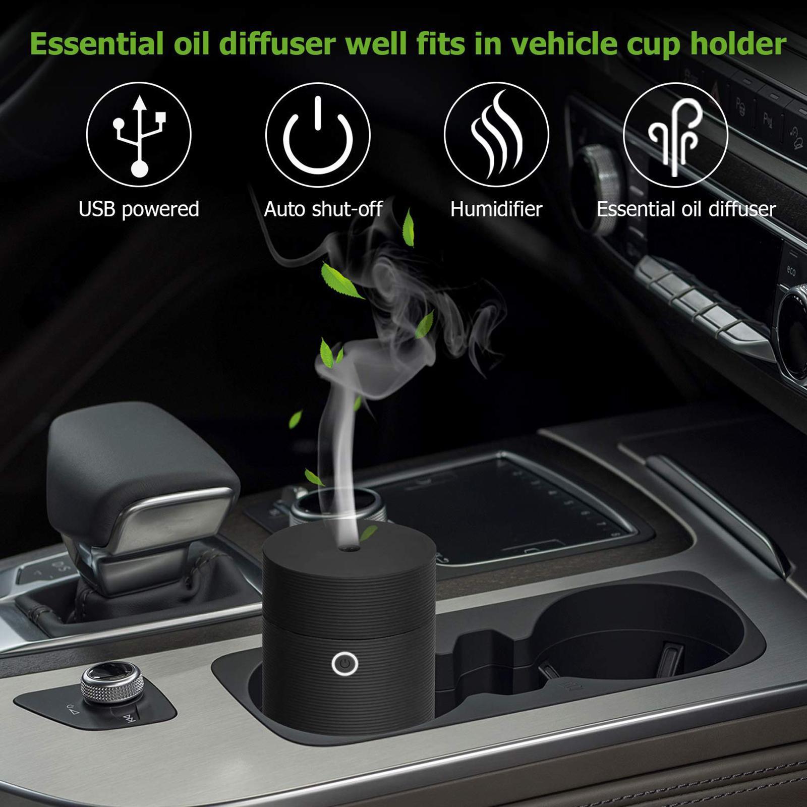 USB Car Humidifier, Mini Portable Humidifiers Air Purifier Quiet Operation