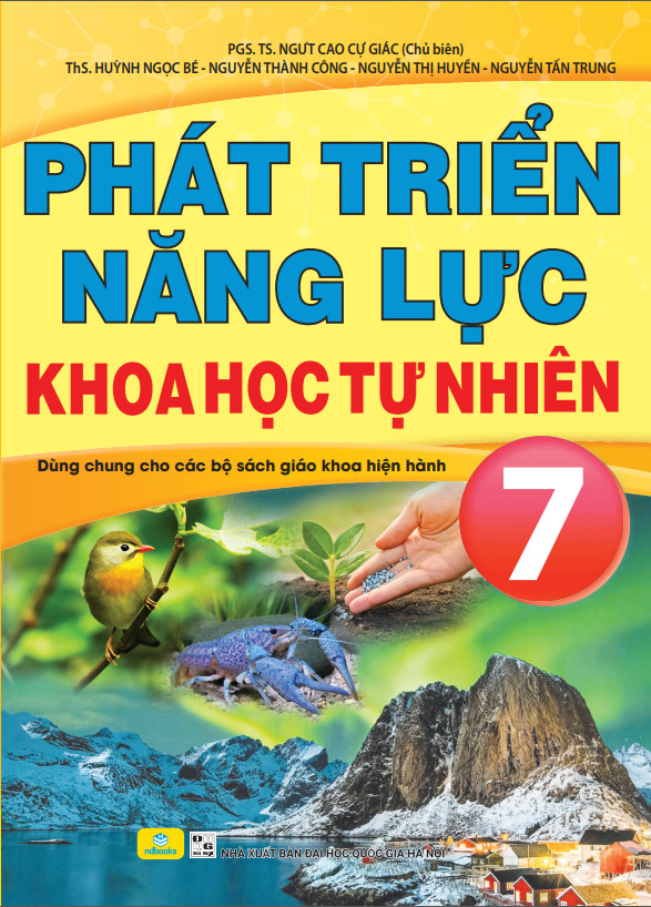 Sách - Phát Triển Năng Lực Khoa Học Tự Nhiên 7 - Dùng chung cho các bộ sách giáo khoa hiện hành - ndbooks